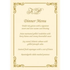 Menu Cards