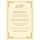 Menu Cards
